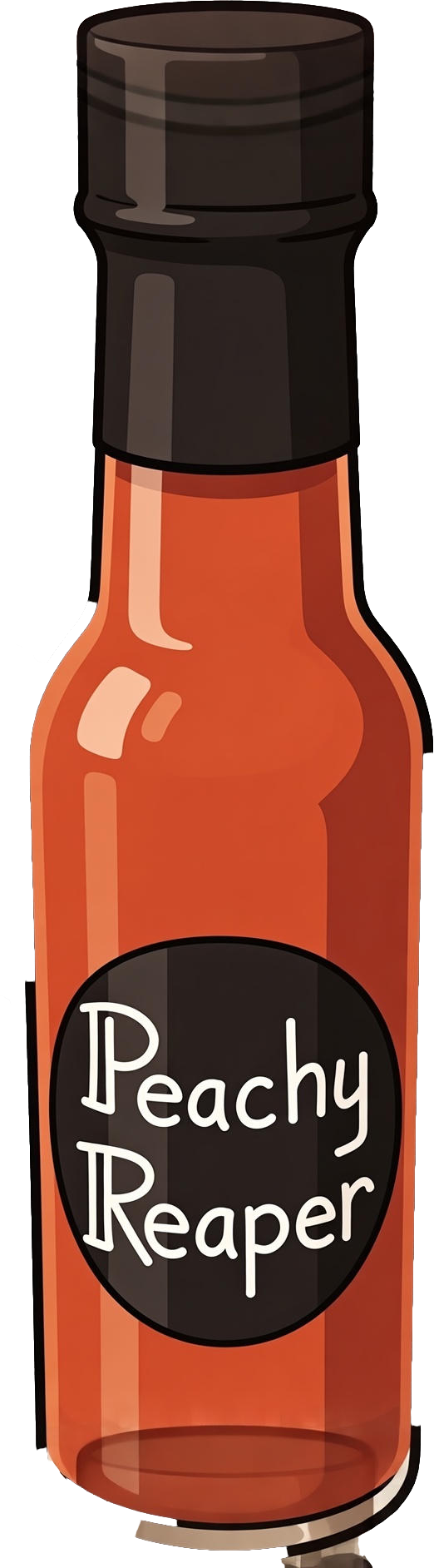 Peach reaper bottle.